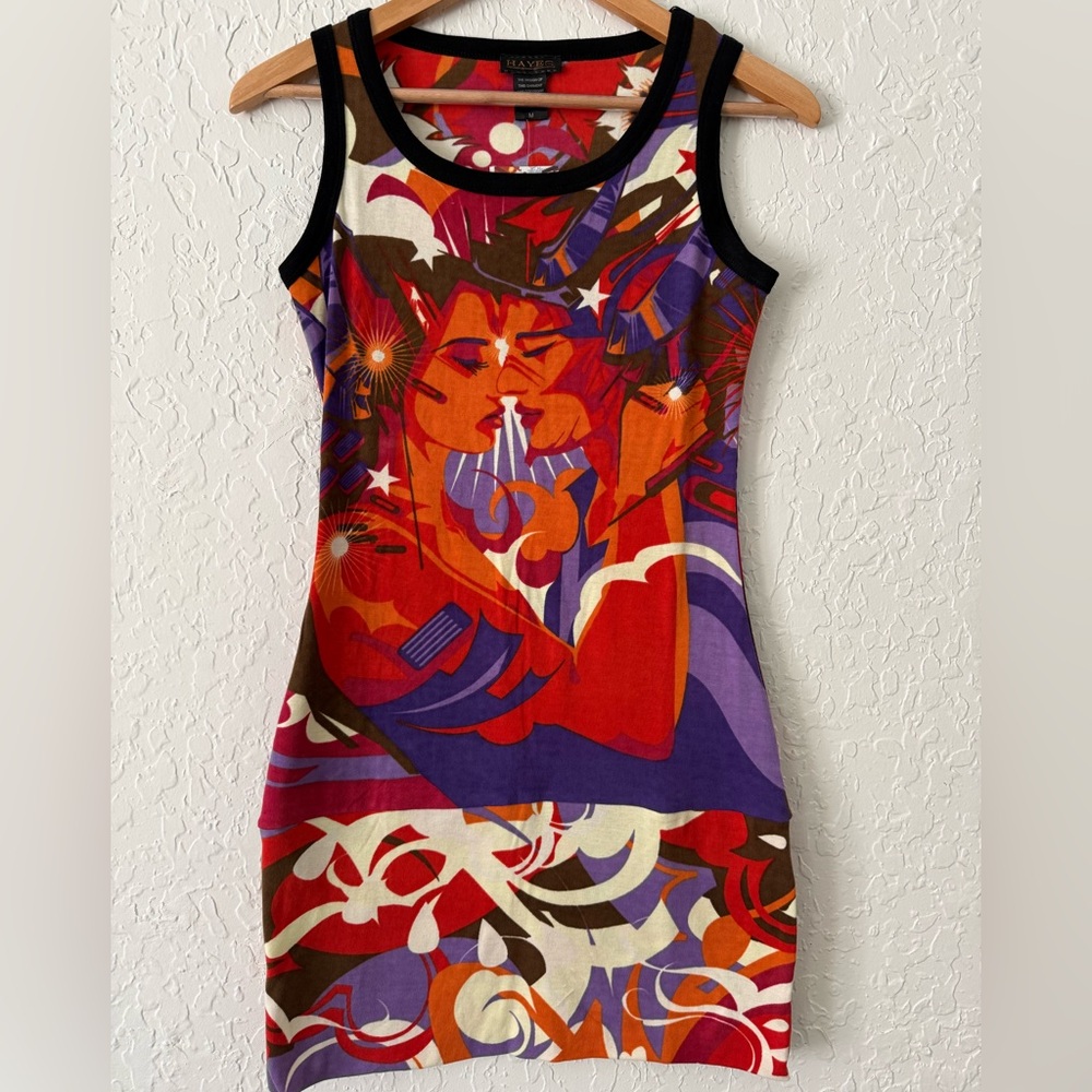 Vibrant Multicolor Sleeveless Dress